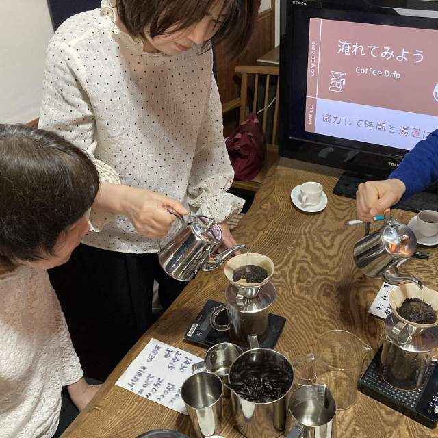 珈琲教室の様子 3